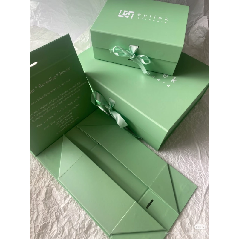 Custom Size Recyclable Cardboard Paper Hard Rigid Magnet Box Packaging Luxury Folding Magnetic Gift Box With Magnetic Lid - Image 6