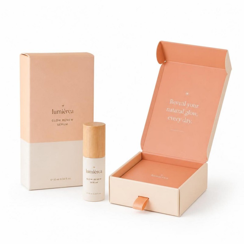 custom skin care paper box